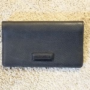 Harley Davidson Front Pocket Wallet 7 1/2" x 4 1/4" Black